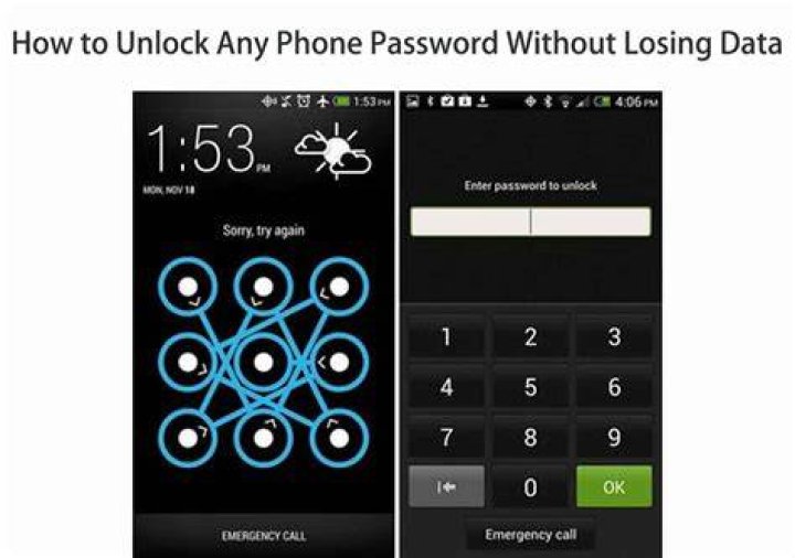 How to unlock your phone when you forgot the password