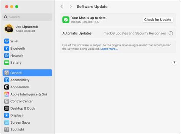 How to update my mac