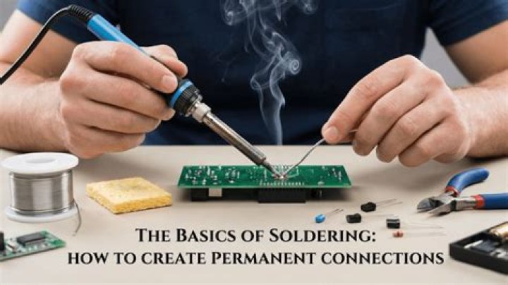 In Making Permanent Electronic Connections Use