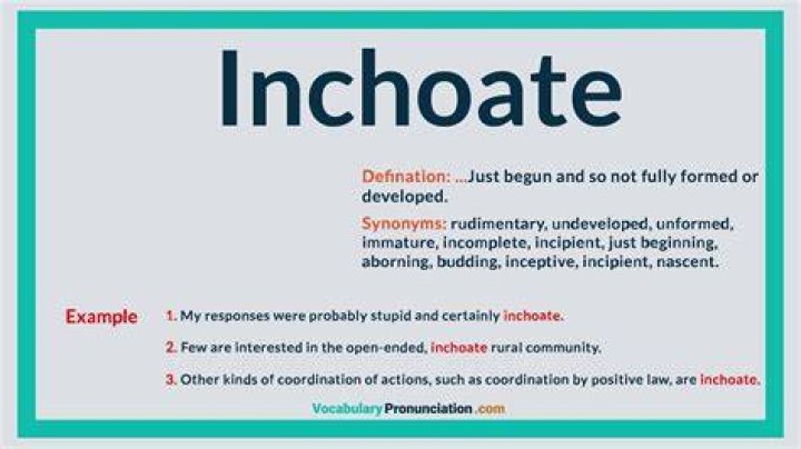 Inchoate - How To Discuss