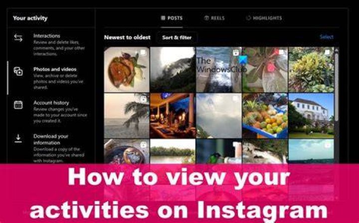 Instagram activity - How To Discuss