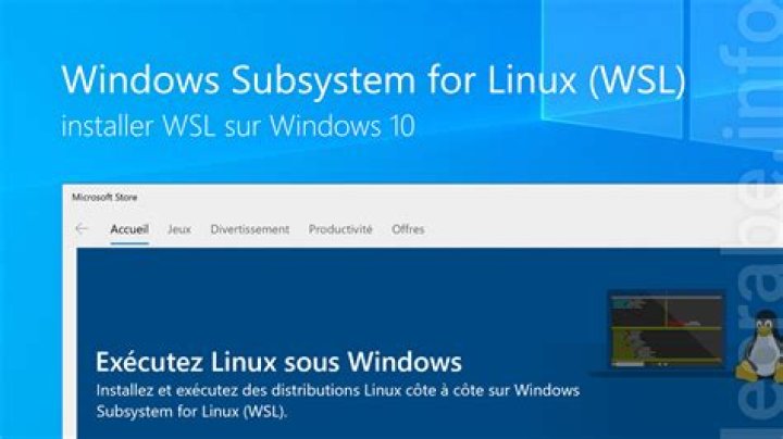 Install linux on windows 10