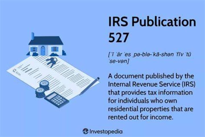 IRS Publication 527 - How To Discuss