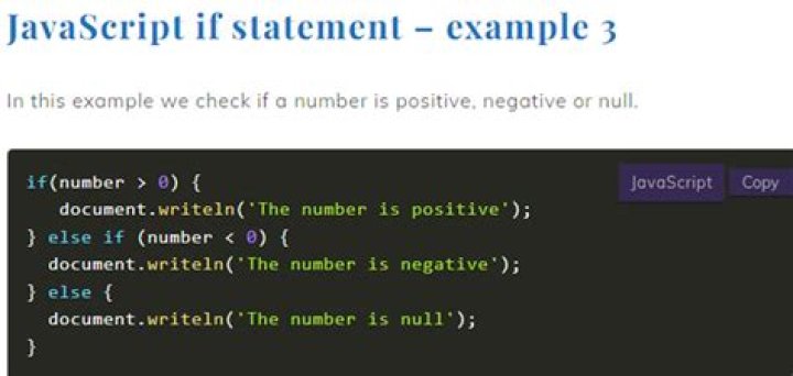 Javascript if statement - How To Discuss