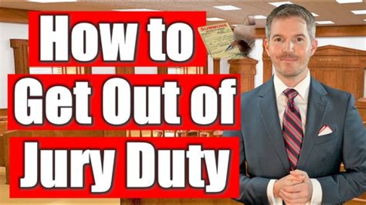 Jury duty - How To Discuss