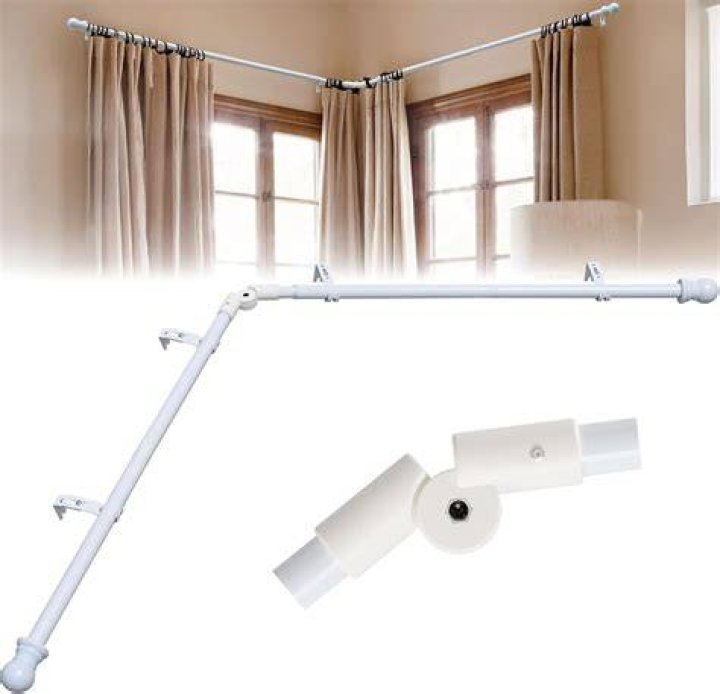 L shaped curtain rod - How To Discuss