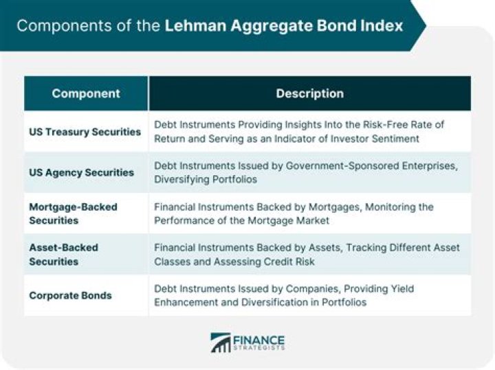 Lehman Aggregate Bond Index - How To Discuss