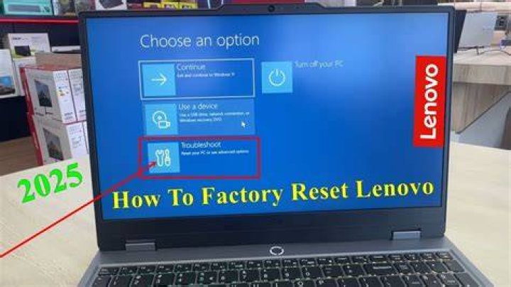 Lenovo factory reset - How To Discuss