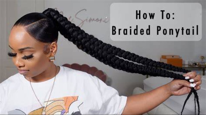 Long braided ponytail - How To Discuss