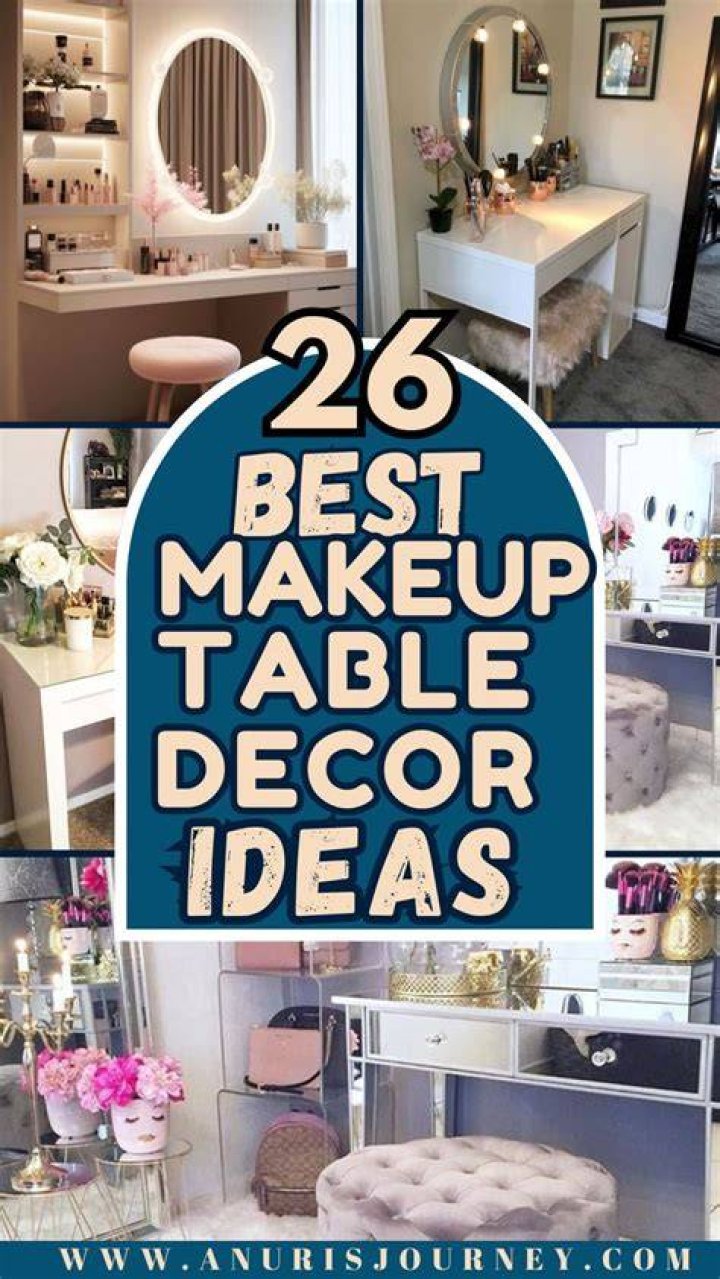 Makeup table - How To Discuss