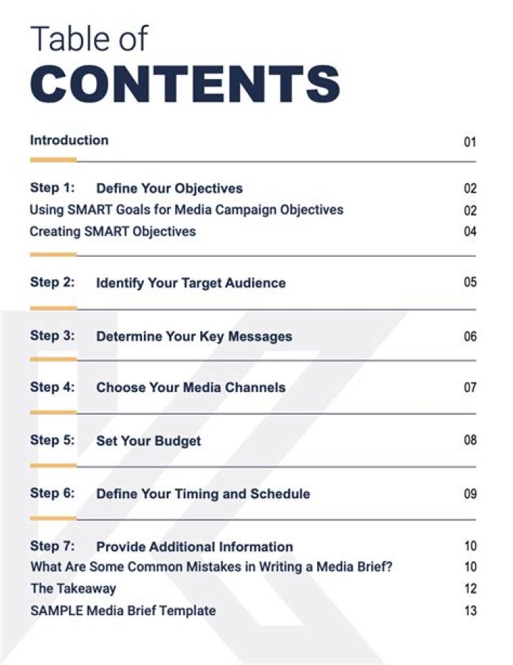 Media Brief - How To Discuss