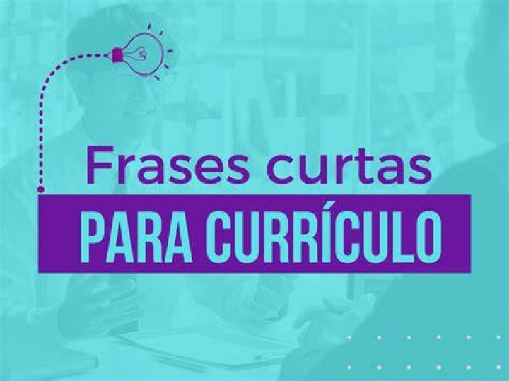 Objetivo Curriculo Frases - How To Discuss