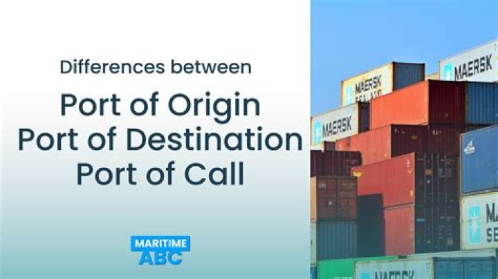 Port of origin - How To Discuss