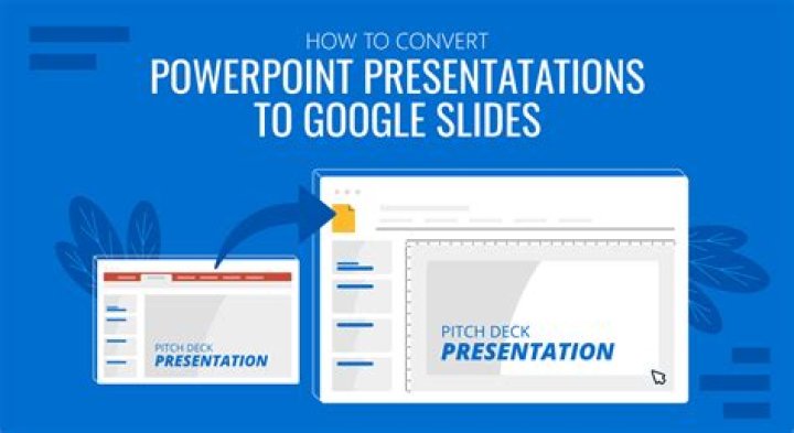 Powerpoint to google slides - How To Discuss