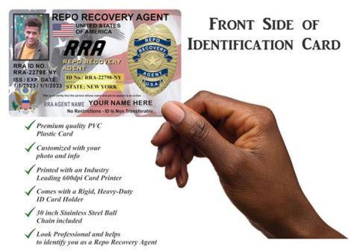 Repossession Agent Badge - How To Discuss