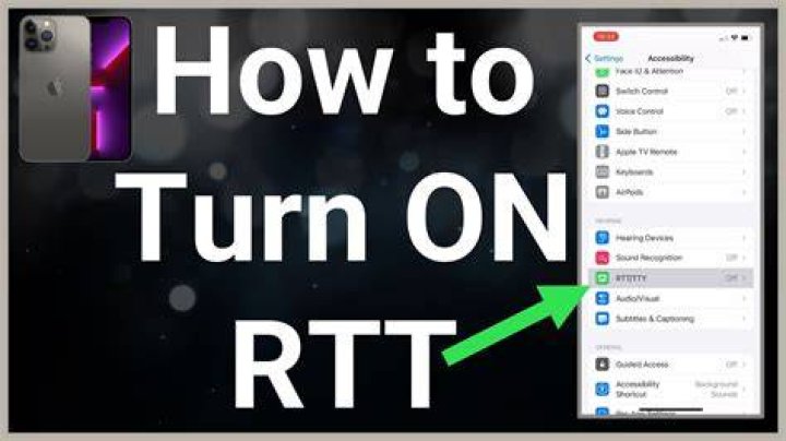 Rtt on iphone - How To Discuss