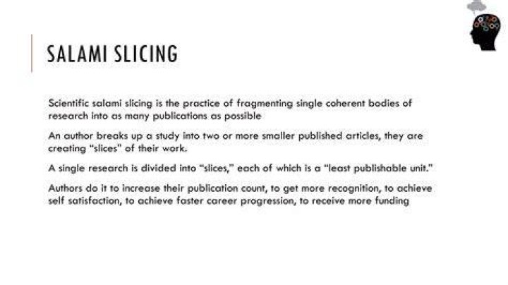 Salami Slicing - How To Discuss