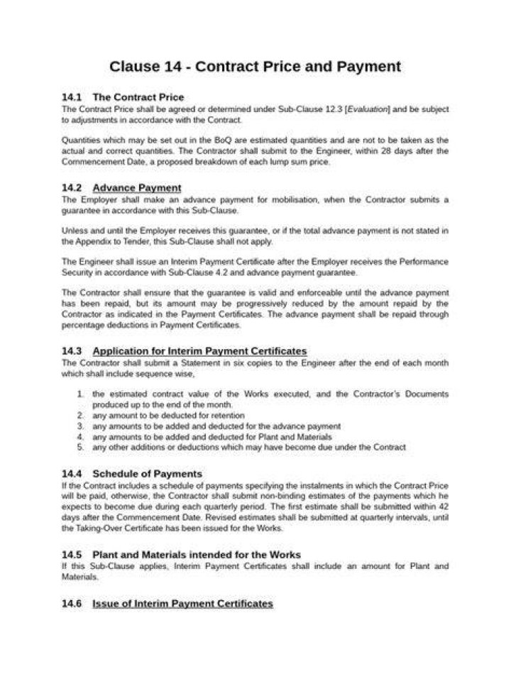 Selling Price Clause - How To Discuss