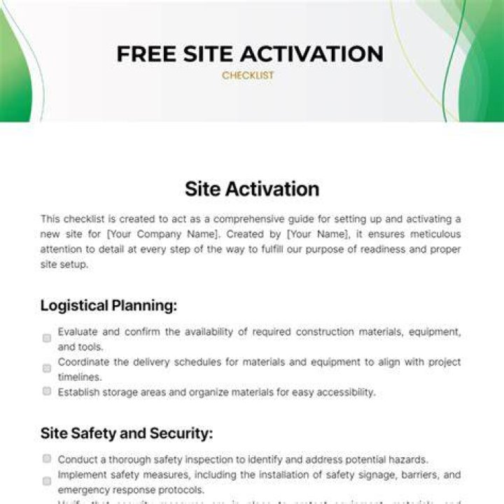 Site activation - How To Discuss