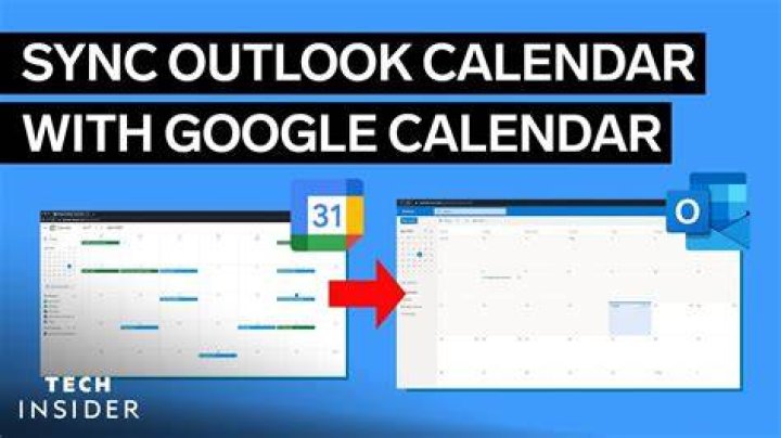 Sync outlook calendar with google