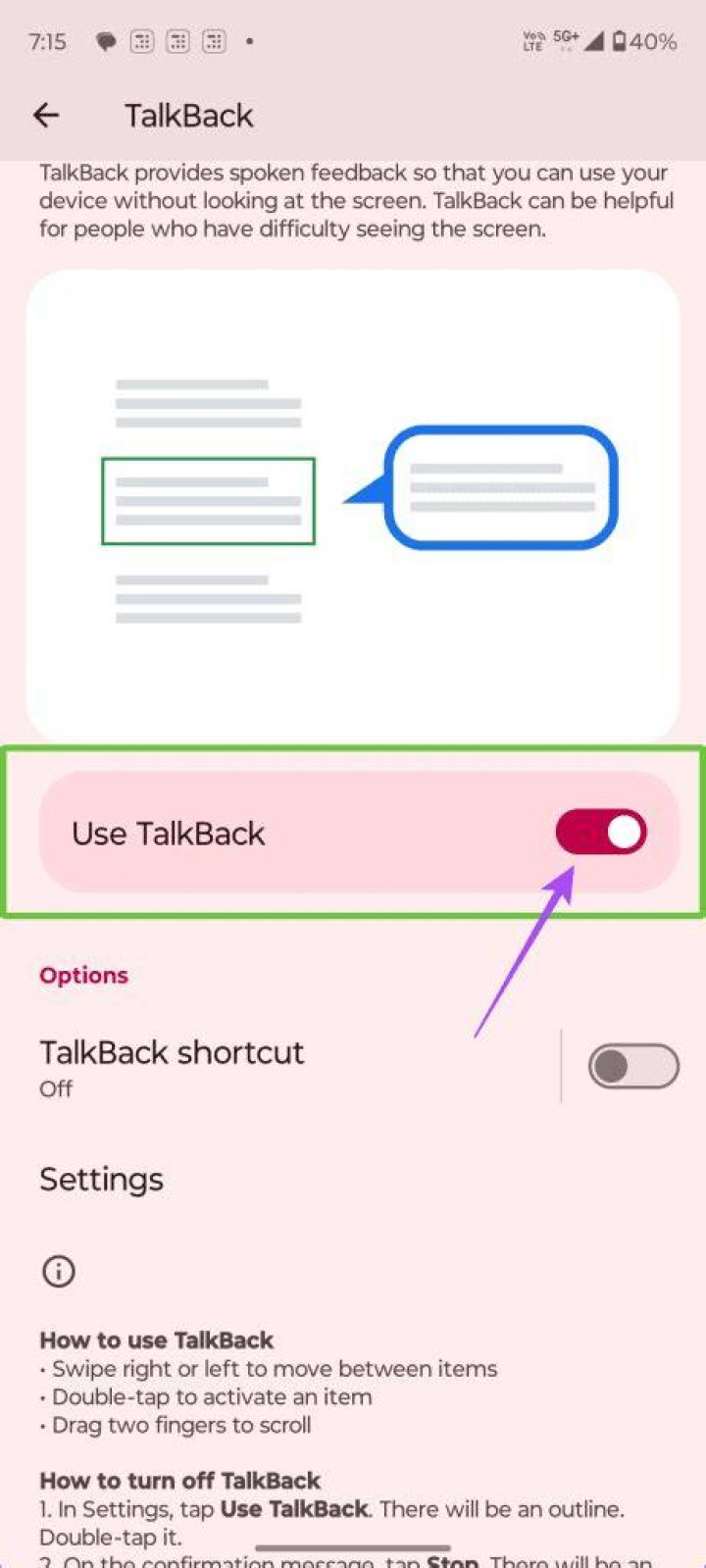 Talkback off - How To Discuss
