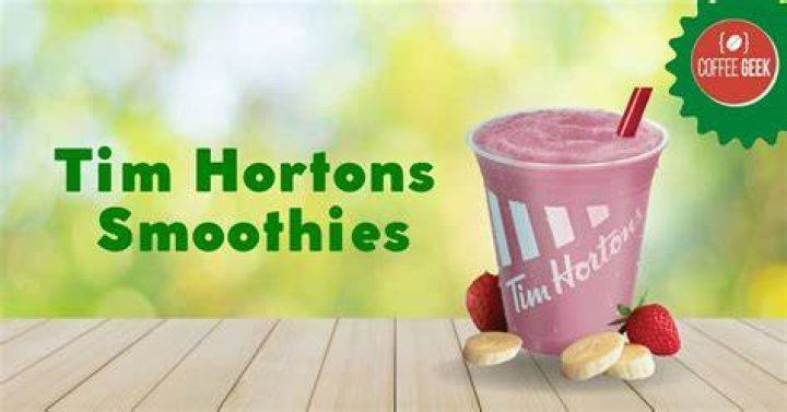 Tim Hortons Hot Smoothie - How To Discuss