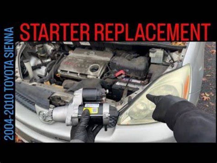 Toyota Sienna Starter Location - How To Discuss