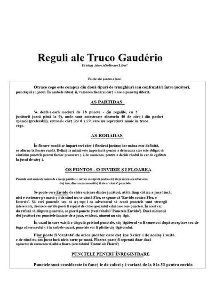 Truco Gauderio - How To Discuss