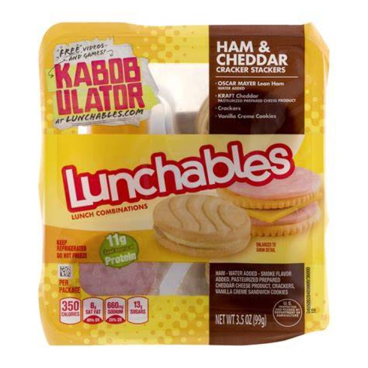 Vanilla Creme Cookies In Lunchables