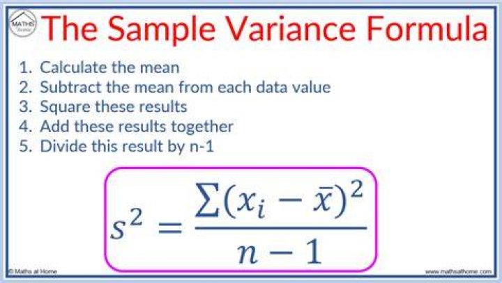 Variance - How To Discuss