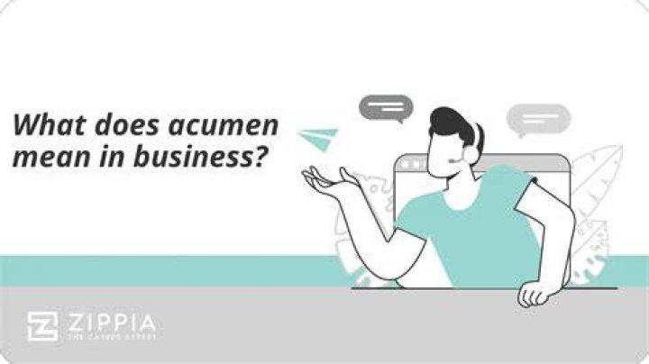 What Does Acumen Mean - How To Discuss