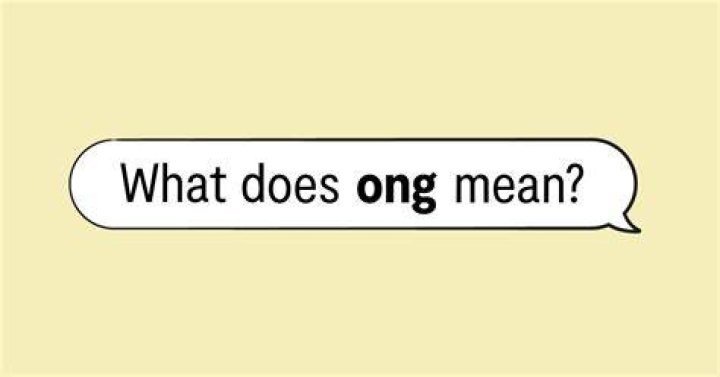 What Does Ong Mean - How To Discuss