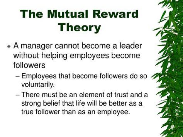 What Does The Mutual Reward Theory State