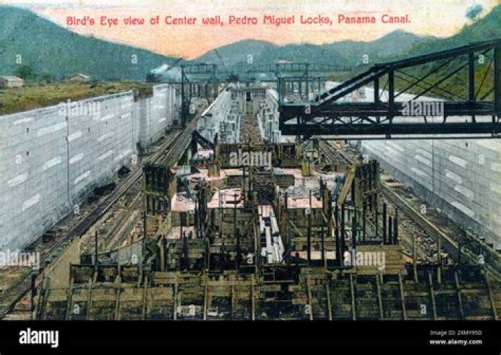 Where Was The Panama Canal Built
